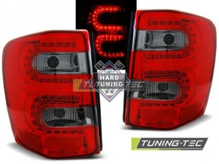 Задние фонари Jeep Grand Cherokee (1999-2005) LED красно-тонированные