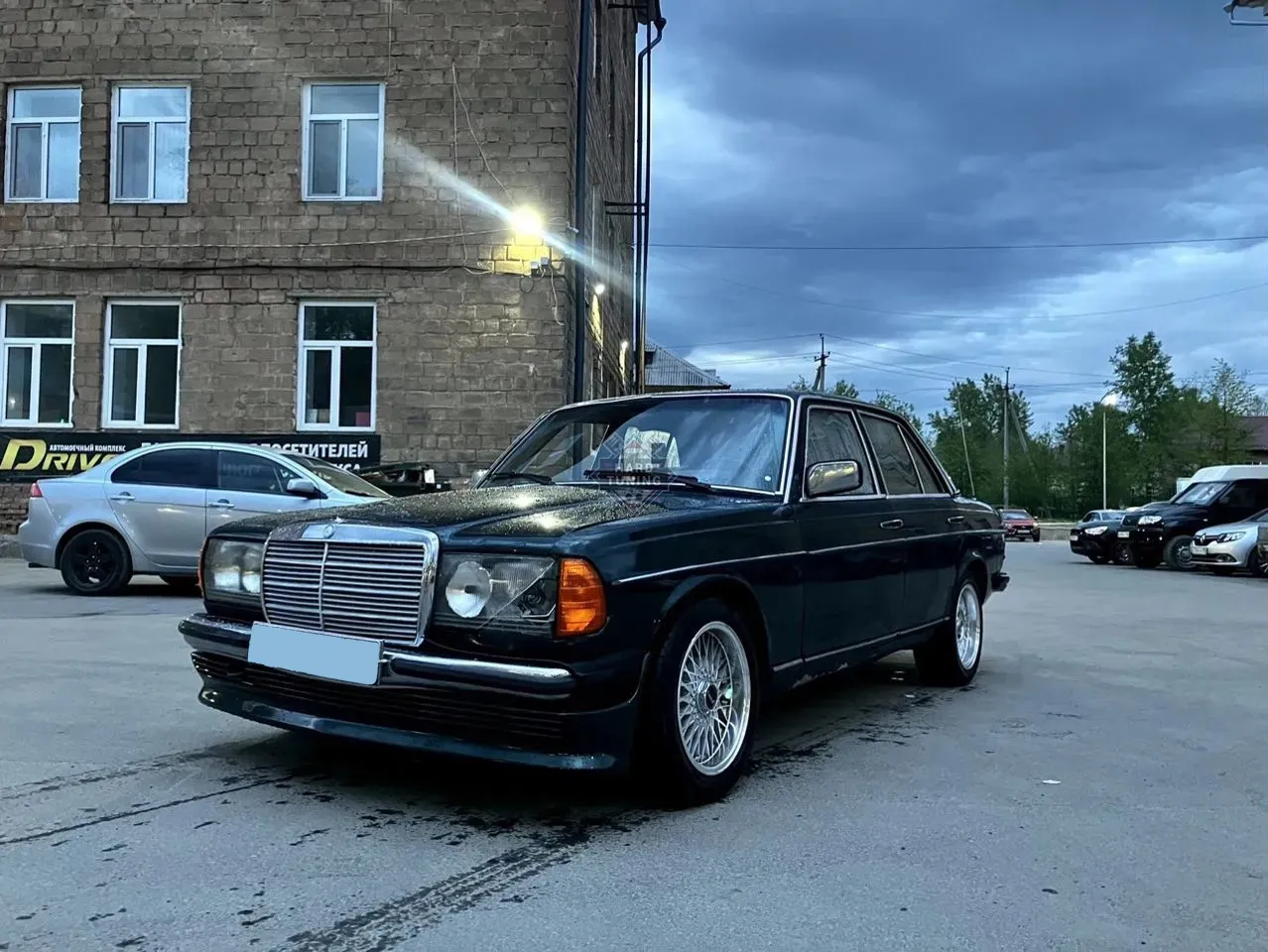Накладка на передний бампер BBS Mercedes E-Class W123
