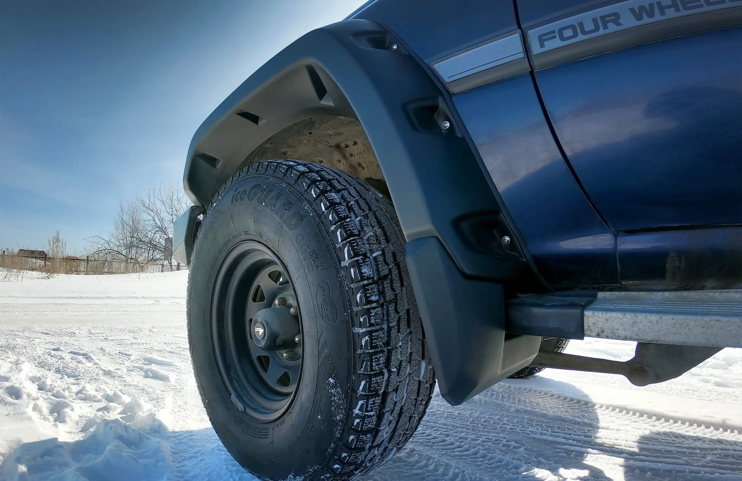 Расширители арок +100мм Toyota Land Cruiser 80