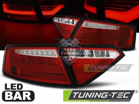 Задние фары AUDI A5 (2007-2011) LED BAR TAIL LIGHTS fits красно-белые