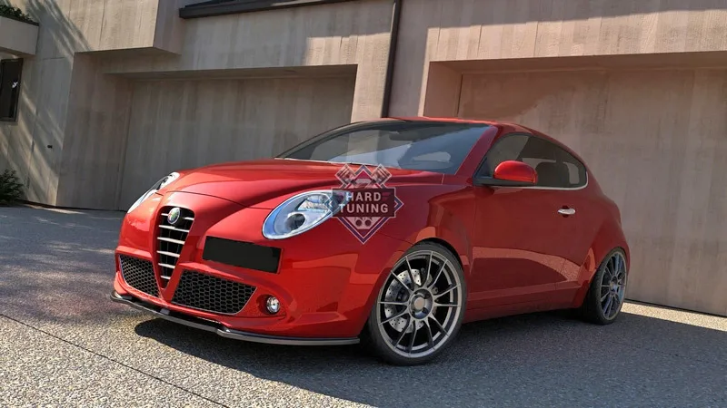 Сплиттер переднего бампера MAXTON Alfa Romeo Mito
