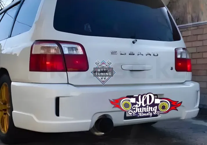Бампер задний STI2m Subaru Forester SF