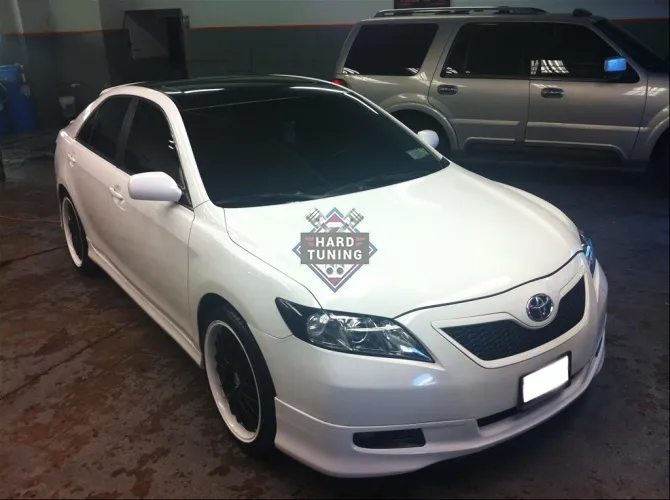 Накладка на передний бампер SPORT EDITION Toyota Camry V40 дорестайлинг