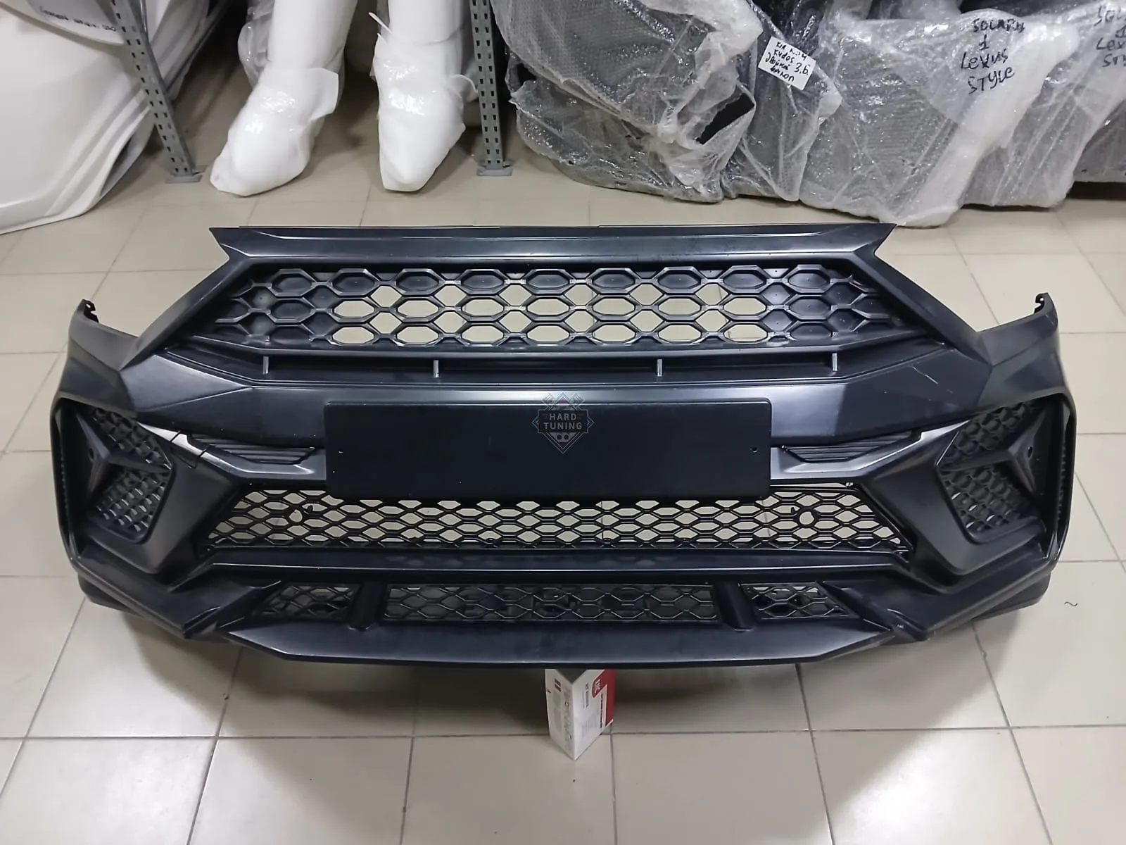 Передний бампер REBOOT Volkswagen Polo MK6 (под парктроники / без парктроников)