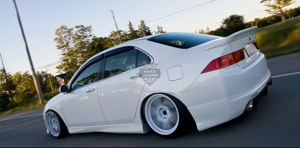 Накладки на пороги MUGEN V1 (дорест стиль) Honda Accord 7 (2002-2008) ABS пластик