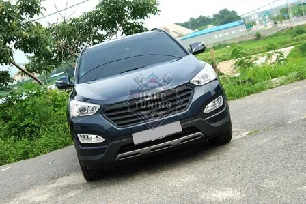 Решетка радиатора ARTX LUXURY Hyundai Santa Fe 3 DM дорестайл