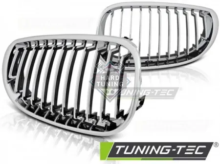 Решетки радиатора BMW E60/E61 (2003-2010) GRILLE fits хром