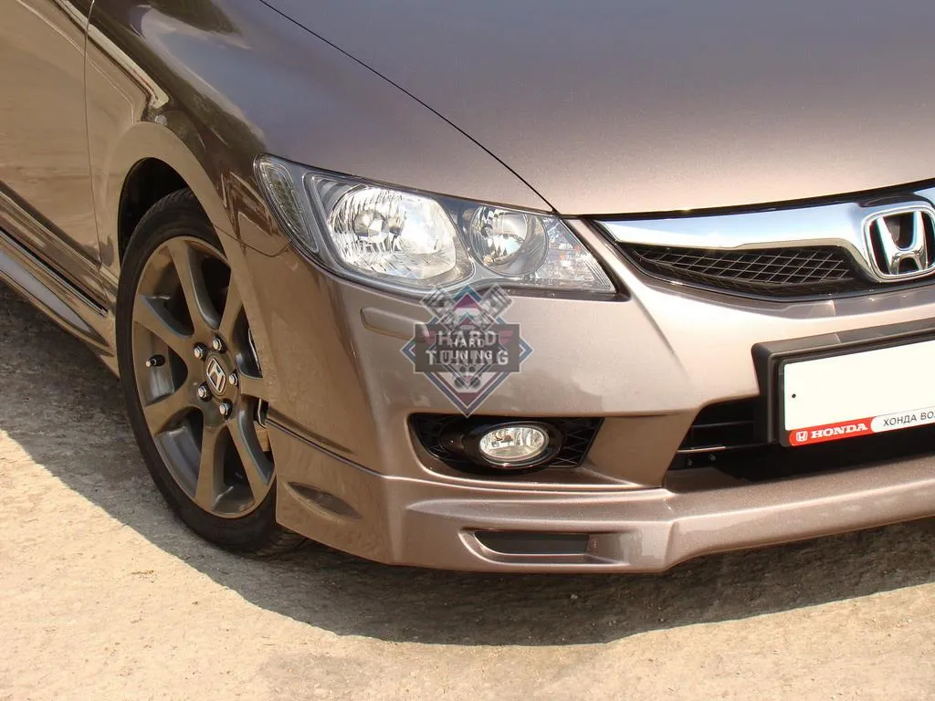 Обвес MUGEN Honda Civic 8 4D ABS пластик рестайлинг
