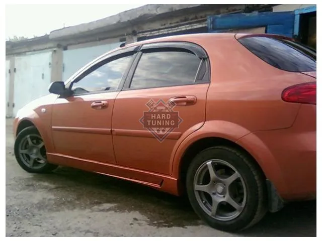 Накладки на пороги Chevrolet Lacetti седан/хетчбек