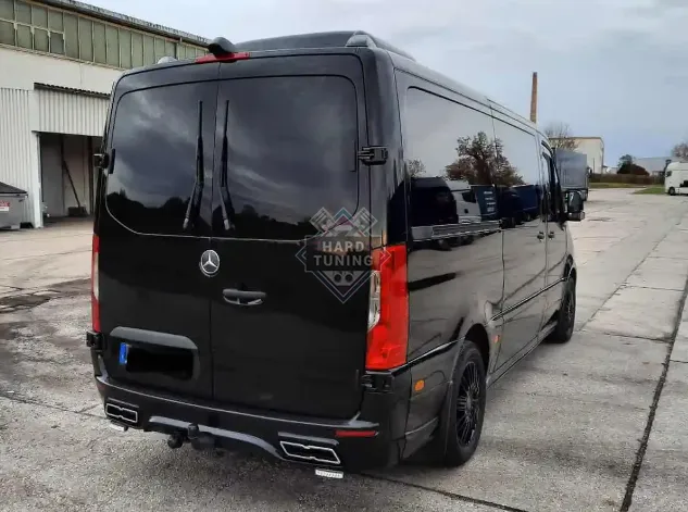 Задний бампер AMG HT Mercedes Sprinter W907 2018+ АБС пластик