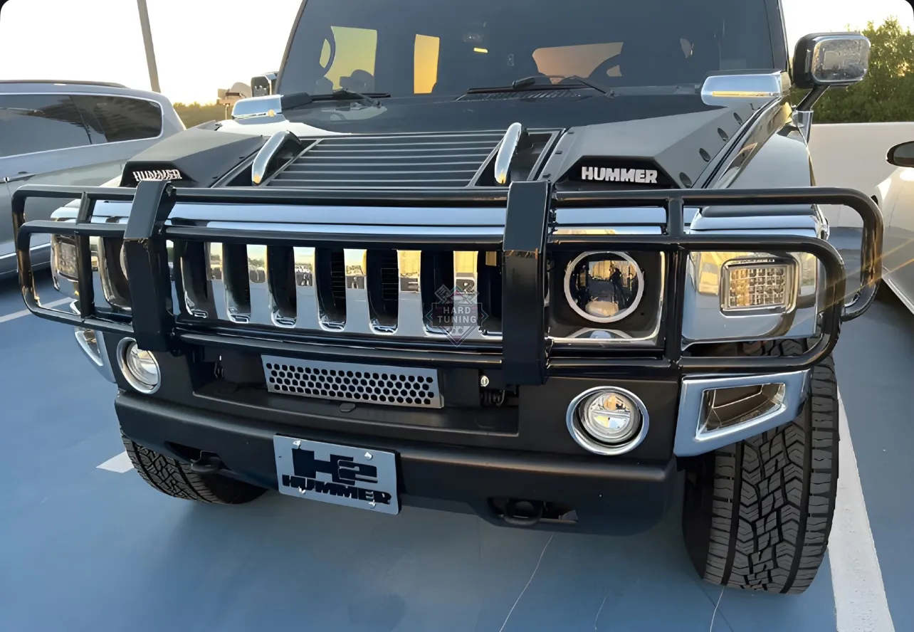 Ковши боковые на капот Hummer H2
