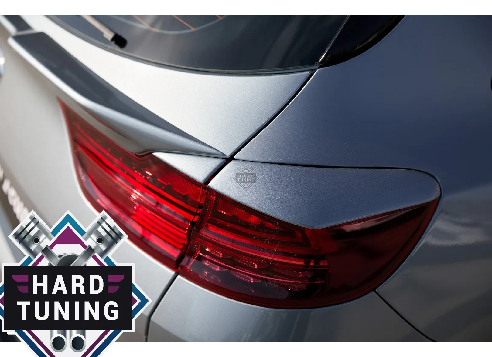 Накладка на задние фонари BS Kia Ceed 3 SW 2019-2022 АБС пластик