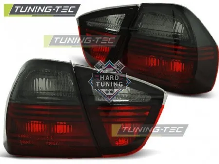 Задние фары BMW E90 (2005-2008) TAIL LIGHTS fits красно-тонированные