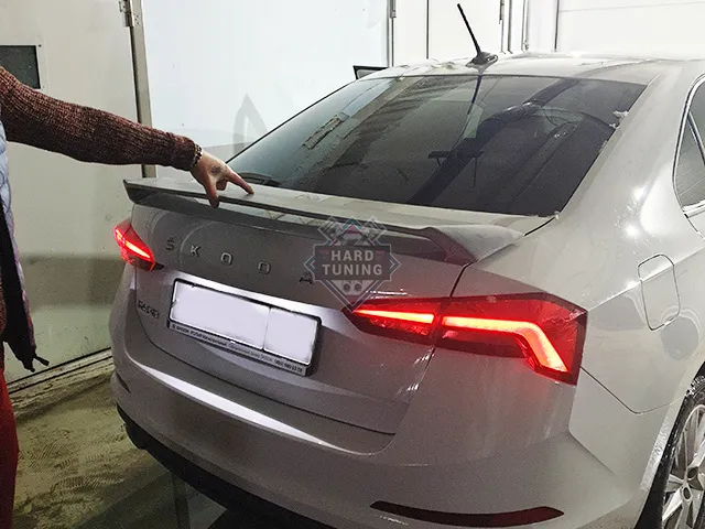 Спойлер RS Style Skoda Rapid