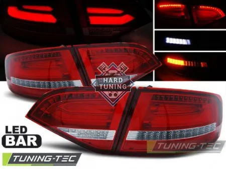 Задние фары AUDI A4 B8 (2008-2011) AVANT LED TAIL LIGHTS fits красно-белые