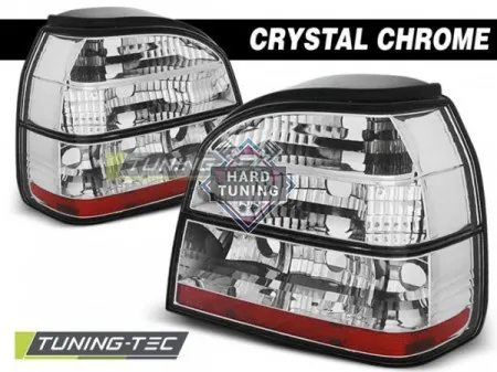 Задние фонари Volkswagen Golf 3 (1991-1997) TAIL LIGHTS CRYSTAL белые