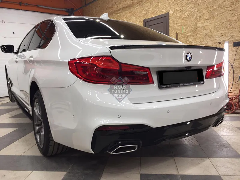 Спойлер BMW 5-series G30 Аналог М-Perfomance (OEM 51192414144)
