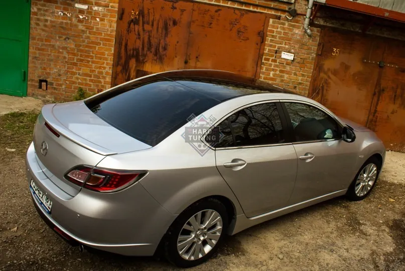 Спойлер SPORT лип Mazda 6 GH 2008-2012 седан стеклопластик
