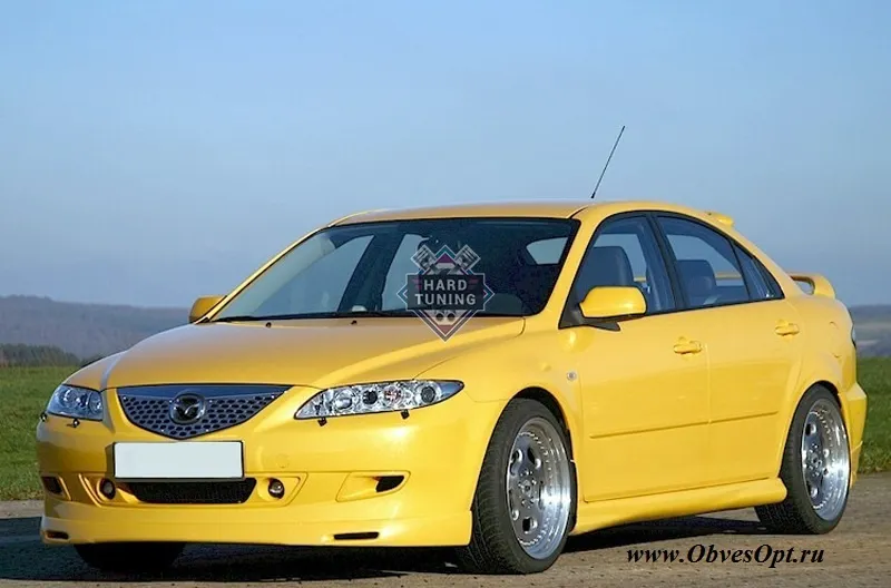 Накладка на передний бампер ATH Mazda 6 GG