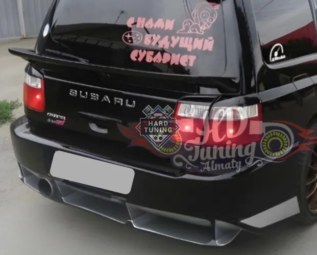 Бампер задний ChargeSpeed со сплиттером Subaru Forester SF