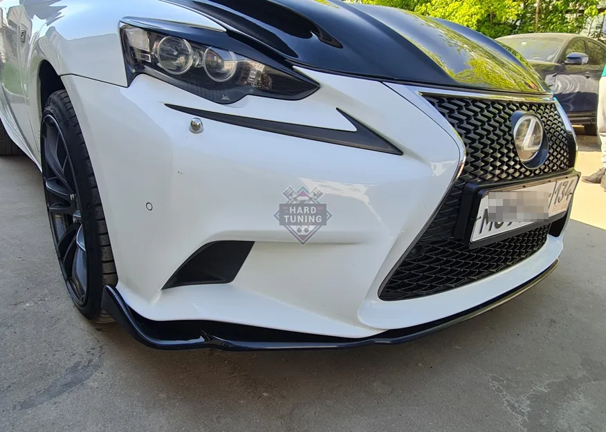 Сплиттер переднего бампера SPORT Lexus IS 300/350 3 (2013+)