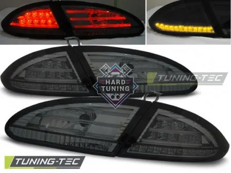 Задние фонари Seat Leon (2005-2009) LED тонированные