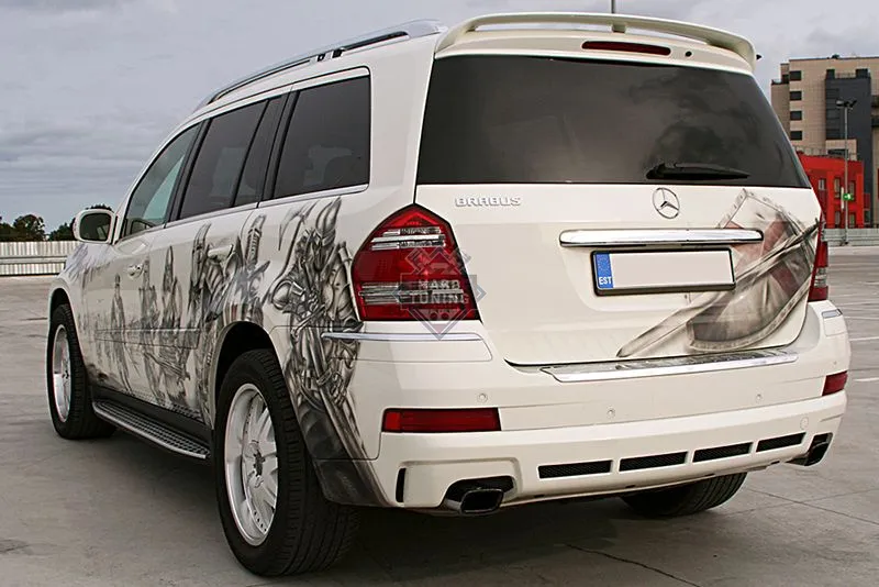 Спойлер BR style Mercedes GL-Klasse (X164)