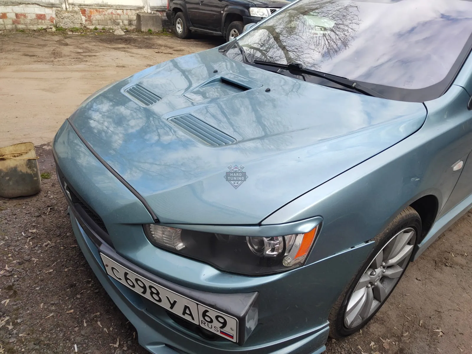 Капот EVO Mitsubishi Lancer 10 (2007-2016)