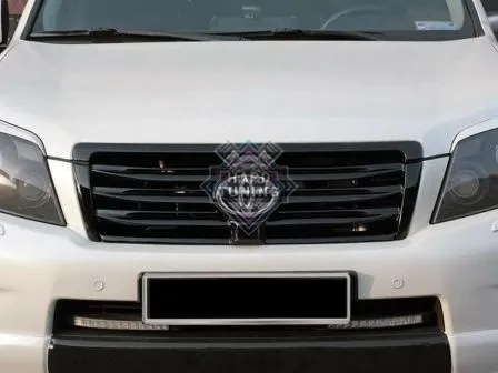Решетка радиатора в стиле Elford (под камеру) Toyota LC 150 Prado (2009-2014)