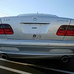 Накладка на задний бампер LORINSER Mercedes E-Class W210