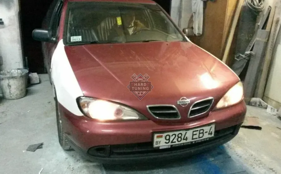 Передние крылья Nissan Primera P11 рест пластиковые штатные комплект