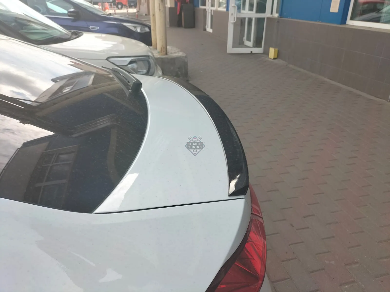 Лип спойлер SKODA RAPID 2 (2020+)