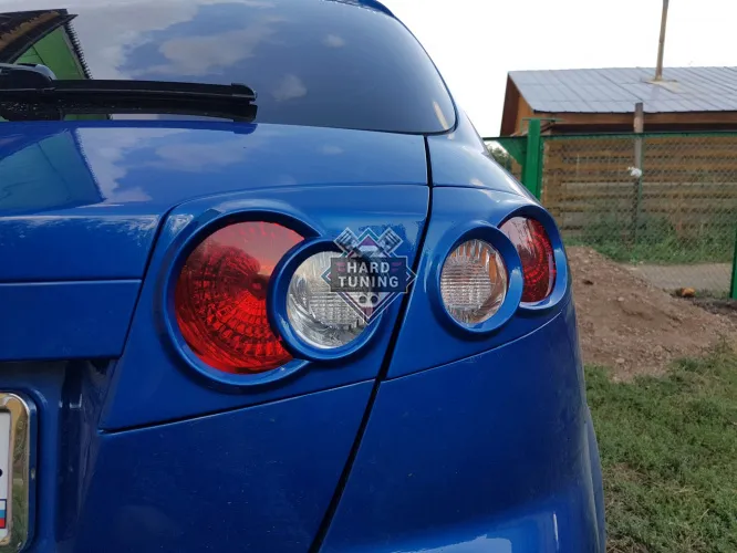 Накладки на задние фары (маска) GT Chevrolett Lacetti хетчбек