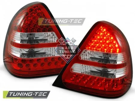 Задние фонари Mercedes W202 C-Class (1993-2000) LED Крансо-белые