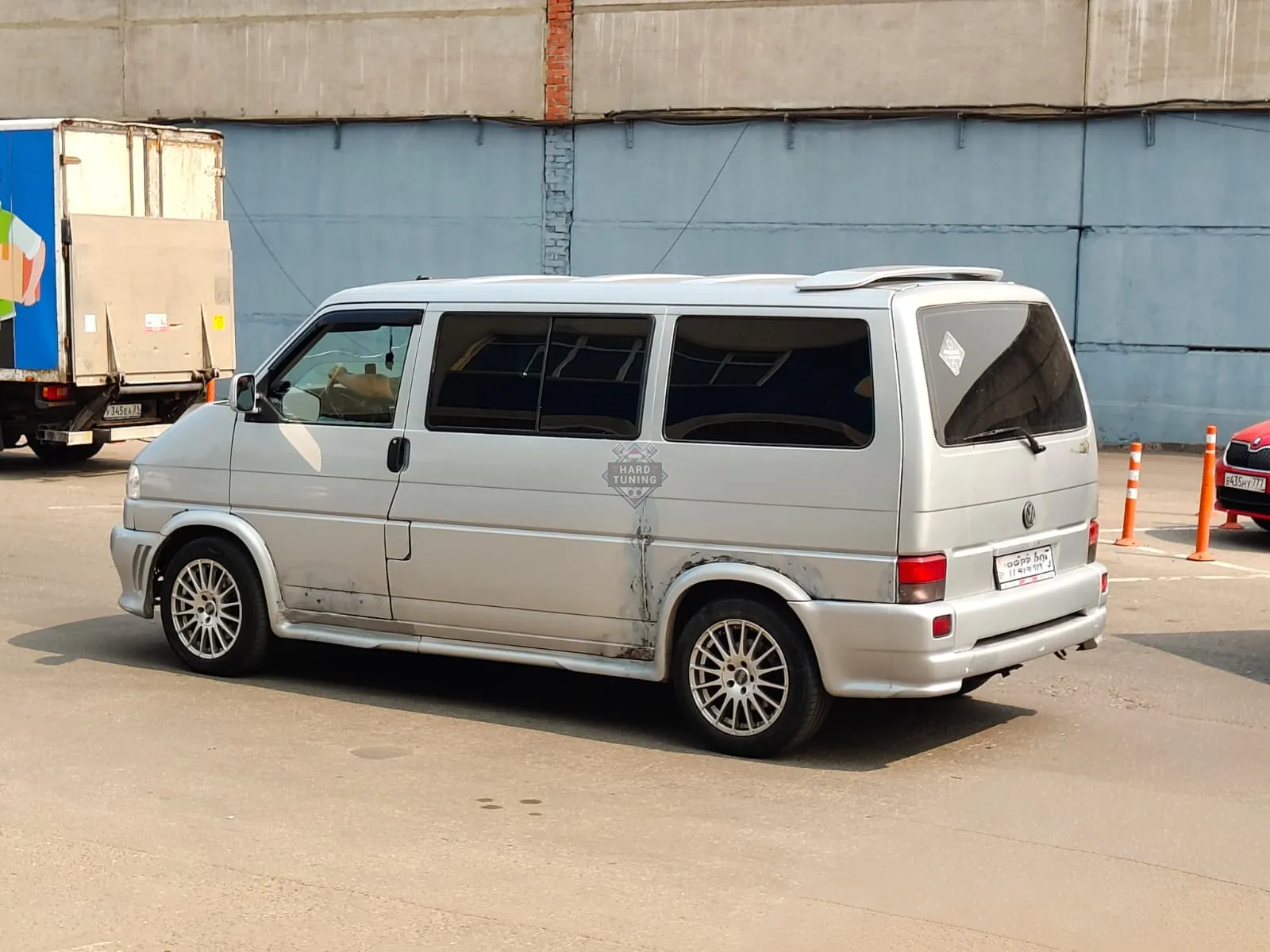 Накладка на заднюю дверь хлопушка PROJEKTZWO Volkswagen T4