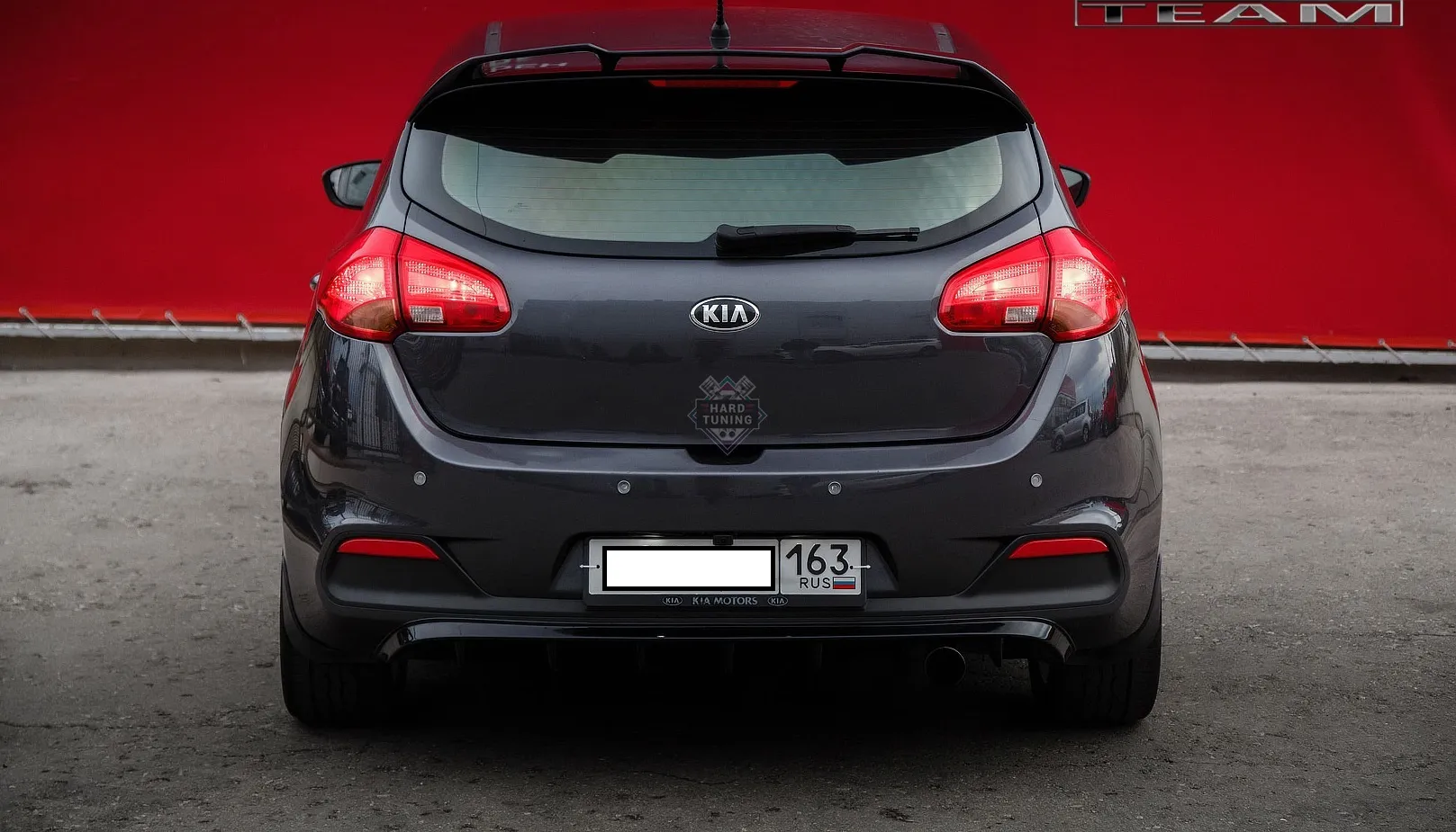 Спойлер высокий KIA CEED 2 (JD) HB 2012-2018