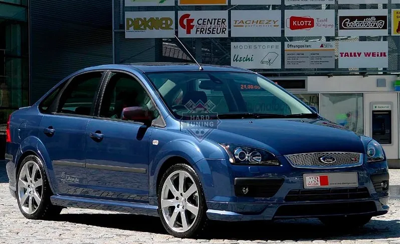 Накладка на передний бампер MS Ford Focus 2 2004-2008
