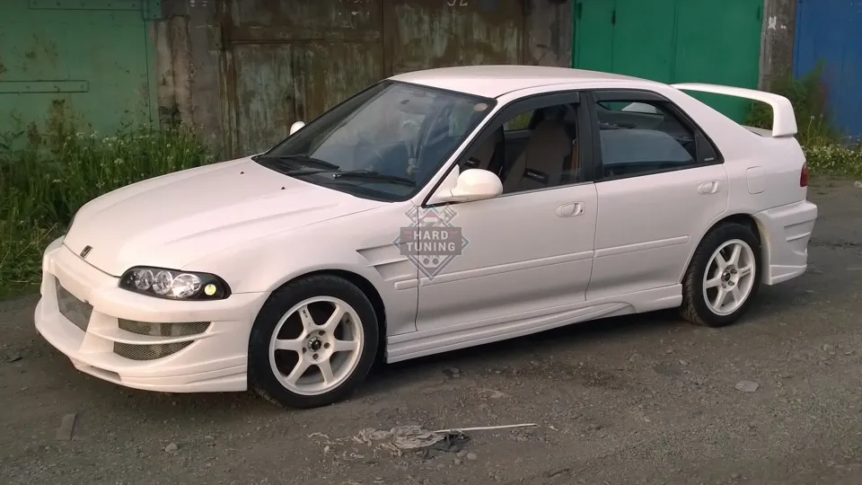 Накладки на пороги INFERNO Honda Civic 5