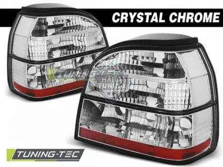 Задние фонари Volkswagen Golf 3 (1991-1997) TAIL LIGHTS CRYSTAL белые