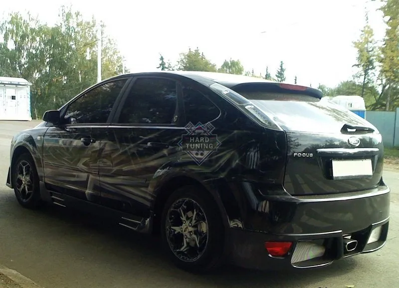 Задний бампер CARZONE Ford Focus 2 2005-2008 хетчбек