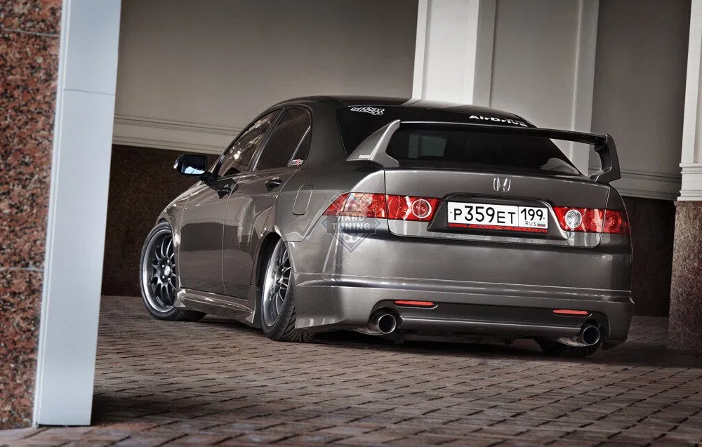 Накладка на задний бампер MUGEN Honda Accord 7 рестайл