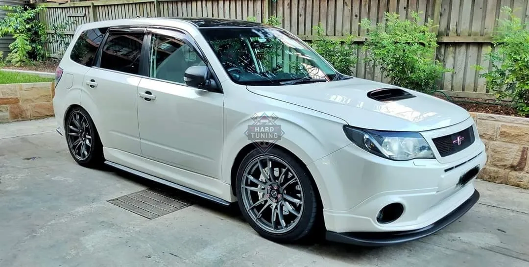 Сплиттер переднего бампера HT Subaru Forester 3 SH