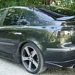 Накладка на задний бампер Sport Renault Laguna 2