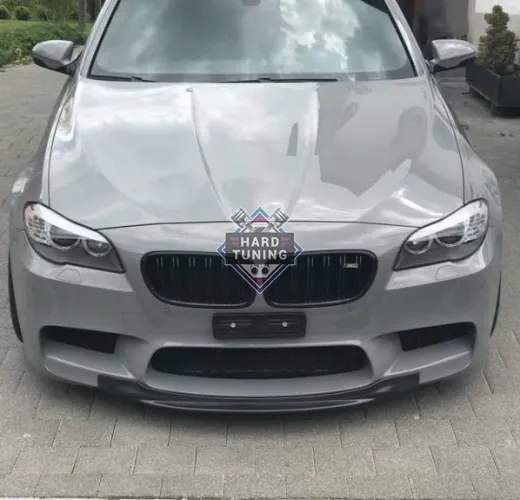 Сплиттер губа на передний бампер BMW F10 M5 в стиле F30 M Performance