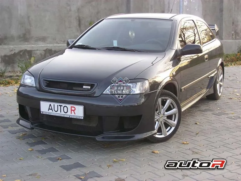 Накладки на пороги Auto R Opel Astra G