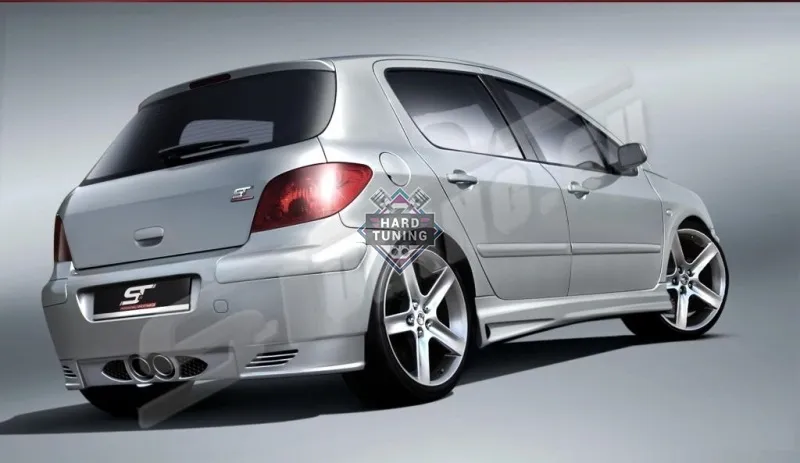 Задний бампер Rieger Peugeot 307