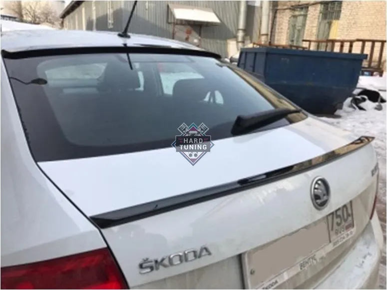 Lip cпойлер Skoda Rapid