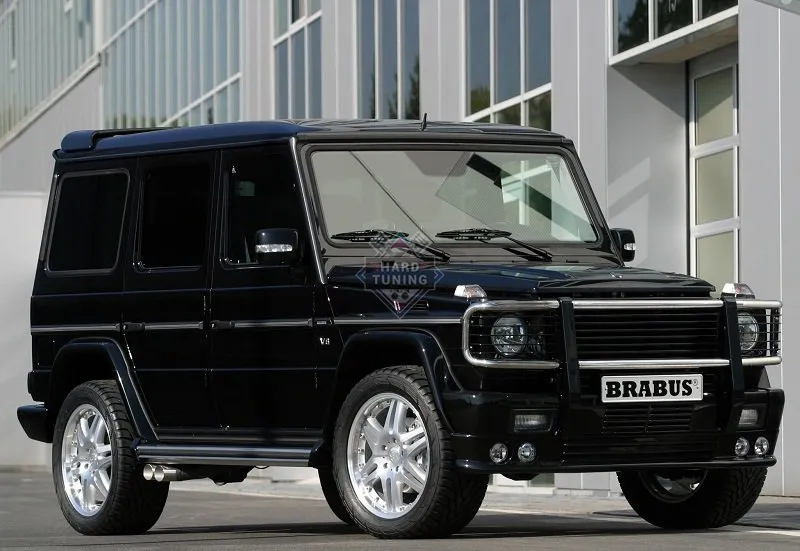 Накладка на передний бампер BR style Mercedes G-Klasse (W463)