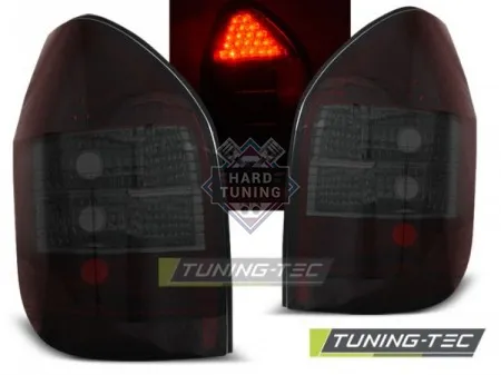 Задние фонари Opel Zafira (1999-2005) LED красно-тонированные