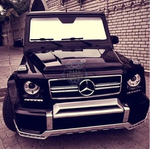 Корпуса фар BR style с ресницами Mercedes G-Klasse (W463)